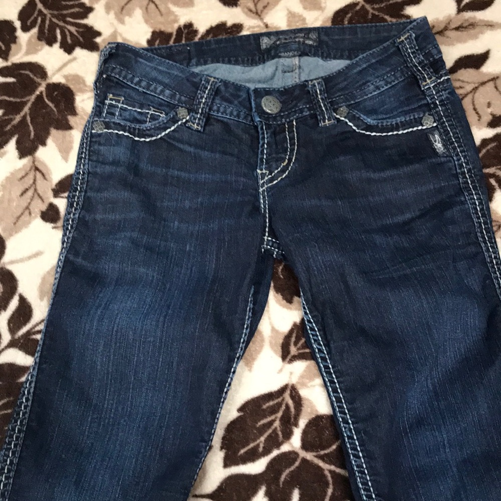 Silver jeans